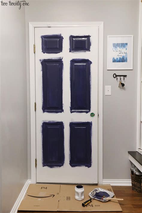 how to repaint a metal house door|painting an interior metal door.